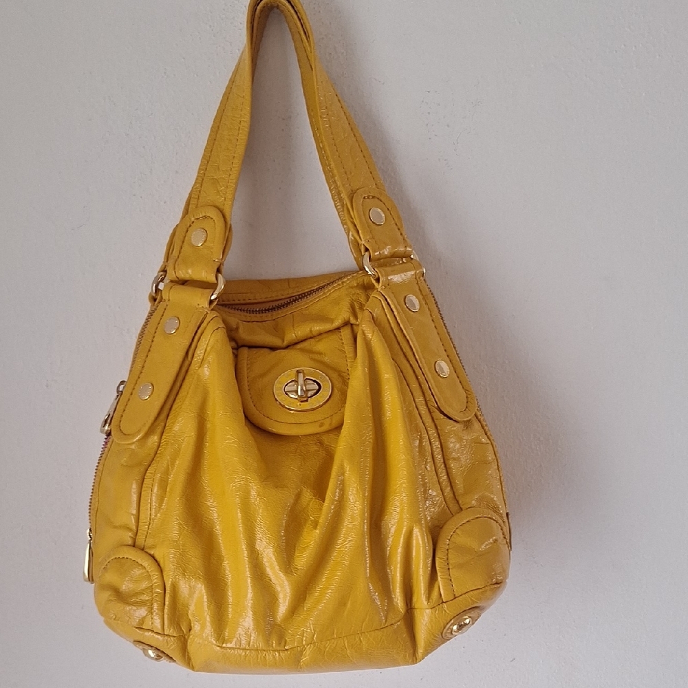Marc Jacobs Mustard Yellow Shoulder Bag